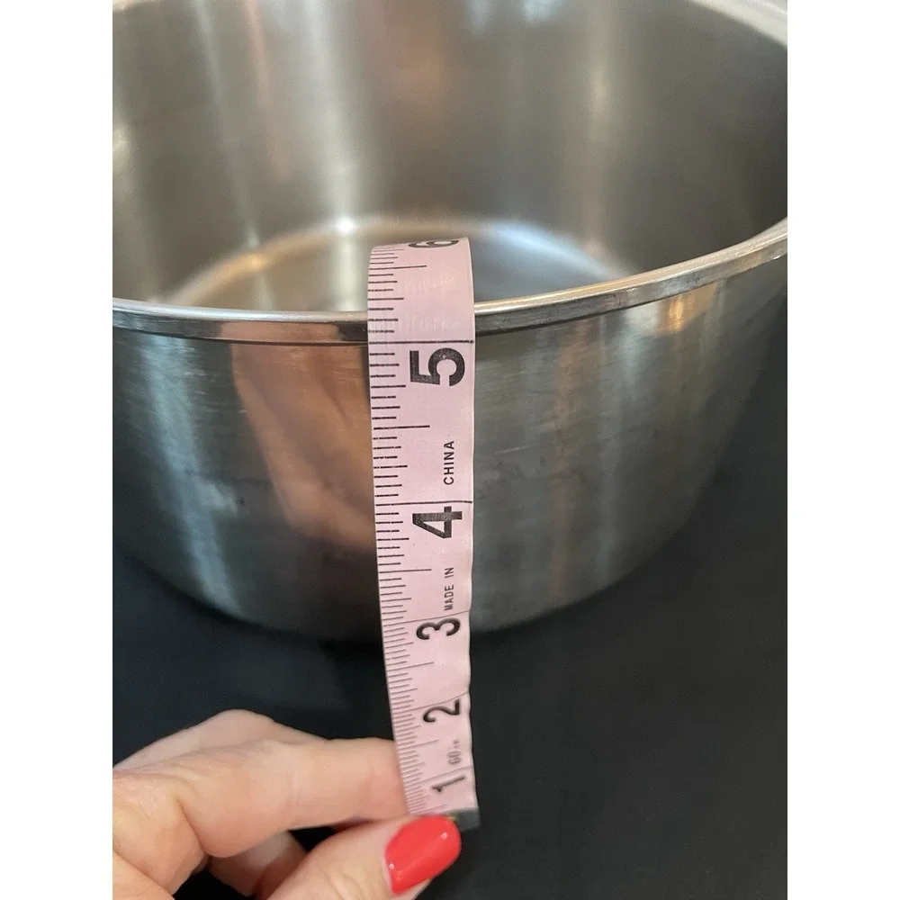 Vintage Twin Star Regal Ware 18-8 Tri-Ply Stainless Steel 8 qt Stock Pot w/Lid